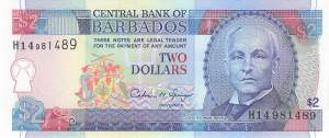 Barbados 2 Dollar p46 1995
